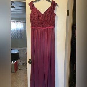 David’s bridal dress size 8